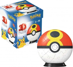 3D puzzleball Pokémon Repeat Ball 54 elementów