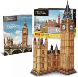 Puzzle 3D NATIONAL GEOGRAPHIC: Big Ben, 94 elementy – CUBICFUN