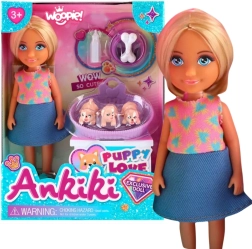 Woopie Royal lalka ze szczeniaczkami i akcesoriami