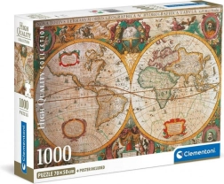 Puzzle 1000 elementów stara mapa