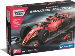 Zestaw konstrukcyjny Mechaniczne Laboratorium – samochód wyścigowy