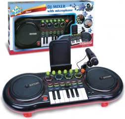 Mikser DJ z mikrofonem