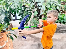 Łuk na piankowe strzałki dla dzieci