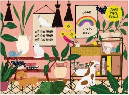 GALISON Puzzle Tu mieszka miłość 1000 elementów