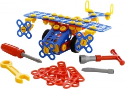 Klocki Młody Inżynier – samolot, 144 elementy