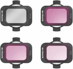 Zestaw filtrów Sunnylife MCUV i ND8/16/32 do DJI Avata 2