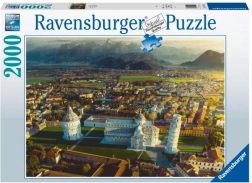 Puzzle Ravensburger Pisa i Mount Pisano 2000 elementów