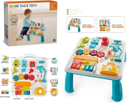 Edukacyjny stolik z lampką