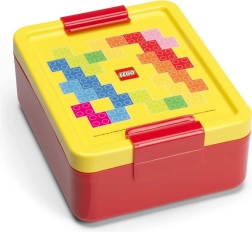 Pudełko śniadaniowe Lego czerwone/żółte