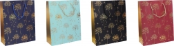 Torebka prezentowa 18 × 23 × 10 cm, całoroczna, 4 kolory