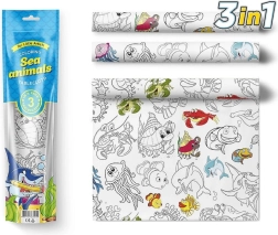 Pexi obrusy do malowania - zwierzątka morskie
