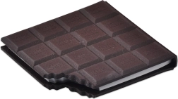 Gifty pachnący notes z czekoladowym designem mały