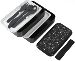 czarny koci bento box 1,2 l