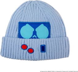 Zimowa czapka Brawl Stars 8-Bit, jasnoniebieska