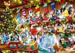 Puzzle 1000 elementów Disney Christmas