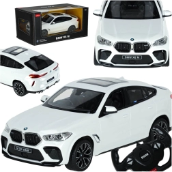 Zdalnie sterowane auto BMW X6 M 1:14 białe
