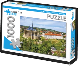 Puzzle 1000 kawałków Kutná Hora Katedra świętej Barbary