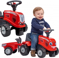 Dziecięcy jeździk traktor McCormick z przyczepą