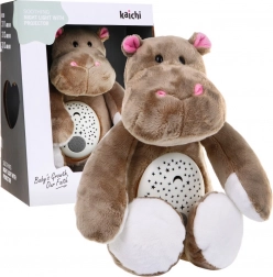 Hipcio 3w1 uspokajająca zabawka dla dzieci 6m+ z projektorem świetlnym i kołysankami