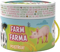 Gra karciana na spostrzegawczość FARMA z kolorowanką
