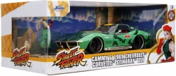 Jada Toys Street Fighter 1969 Chevrolet Corvette 1:24 z figurką Cammy