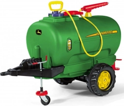 Rolly Toys beczkowóz przyczepiany z rozpylaczem i pompką John Deere 10 l