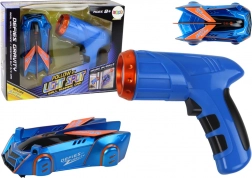 Sportowy samochód na ścianę i sufit z laserowym sterowaniem – niebieski