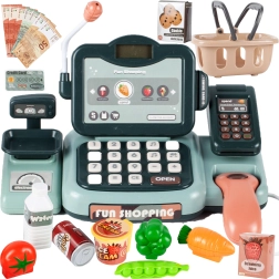 Kasa dla dzieci z wyświetlaczem LCD, 24 elementy