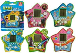 Kieszonkowa elektroniczna gra Tetris – gwiazda, zielona