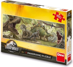 Panoramiczne puzzle Jurassic World Dino 150 elementów