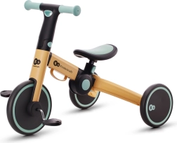 Kinderkraft 4Trike 3w1 składana dziecięca trójkołówka i jeździk Sunflower Blue