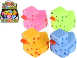 Gumowa kaczuszka do wanny w stylu pikselowym 5 × 7 cm