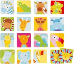 Goki Drewniane Pexeso Safari