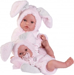 Realistyczna lalka niemowlęca Erika z miękkiego winylu 42 cm