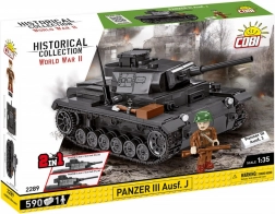Klocki COBI Historical Collection WWII Panzer III Ausf. J – 590 elementów