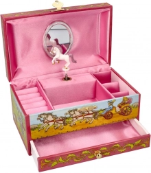 Szkatułka na biżuterię Goki z melodią Jezioro łabędzie