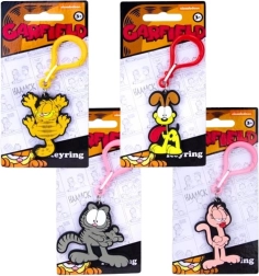 Garfield 2D brelok PVC – 4 motywy