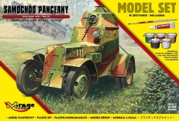 Samochód pancerny wz.34-II – plastikowy model do sklejania