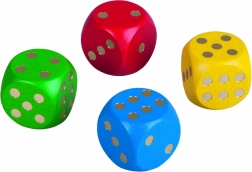 Detoa drewniana kostka do gry