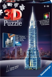 Ravensburger 3D puzzle Chrysler Building Edycja z oświetleniem LED