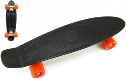 Pennyboard 60 cm z metalowymi osiami i nośnością 90 kg – czarny