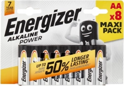 Baterie alkaliczne AA ENERGIZER Alkaline Power, 8 szt., blister