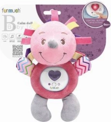 Interaktywny pluszowy jeżyk ze światełkiem i melodiami