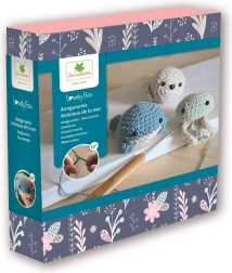 Lovely Box szydełkowe zwierzątka morskie amigurumi