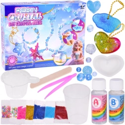 Kreatywny zestaw DIY kryształowe ozdoby – breloki i naszyjniki