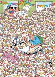 JUMBO puzzle Jan van Haasteren Expert: Hurra, Jan świętuje 90 lat! 500 elementów