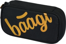 Szkolny piórnik etui Baagl Metallic Bronze
