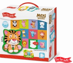 Maxi Puzzle Zwierzątka z ZOO 24 elementy