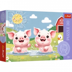 Puzzle Trefl Wesołe życie na wsi 30 elementów