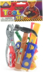 zestaw narzędzi dla dzieci w woreczku